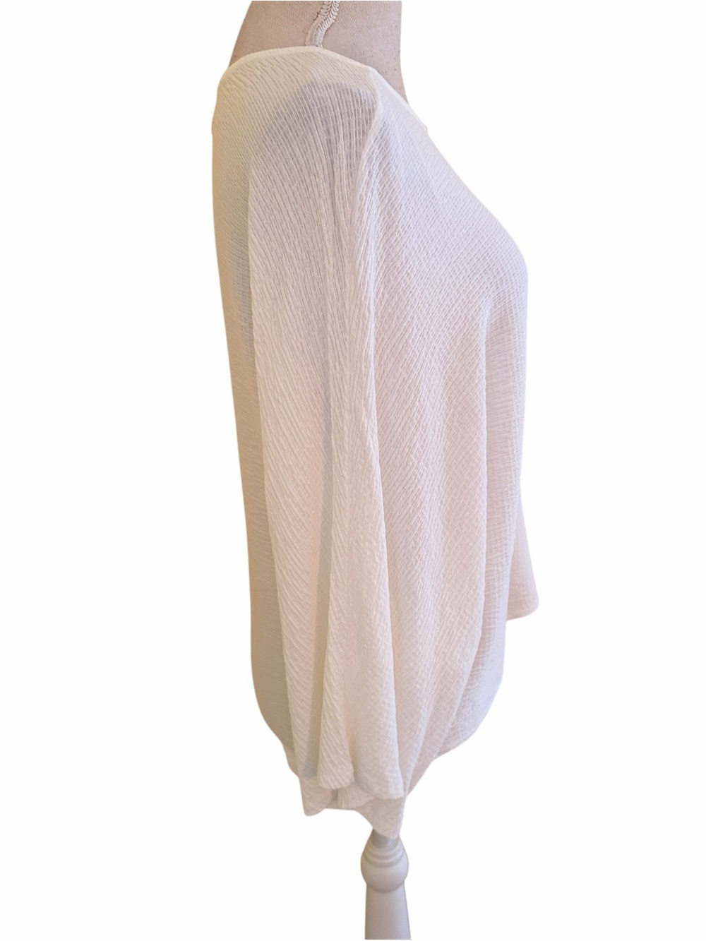 Anthropologie Maeve Creamy White Claire Scoop Neck Dolman Sleeve Pullover S - Picture 6 of 10